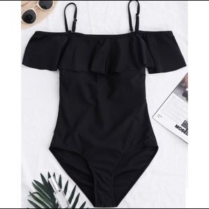 Off the Shoulder Swimsuit